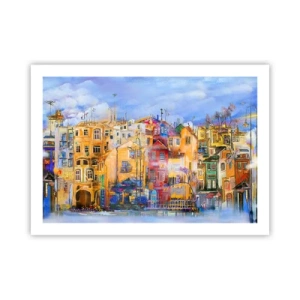 Plakat - Jesteśmy razem - 70x50 cm