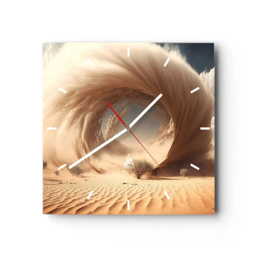 Zegar ścienny - Otwarty portal - 40x40 cm