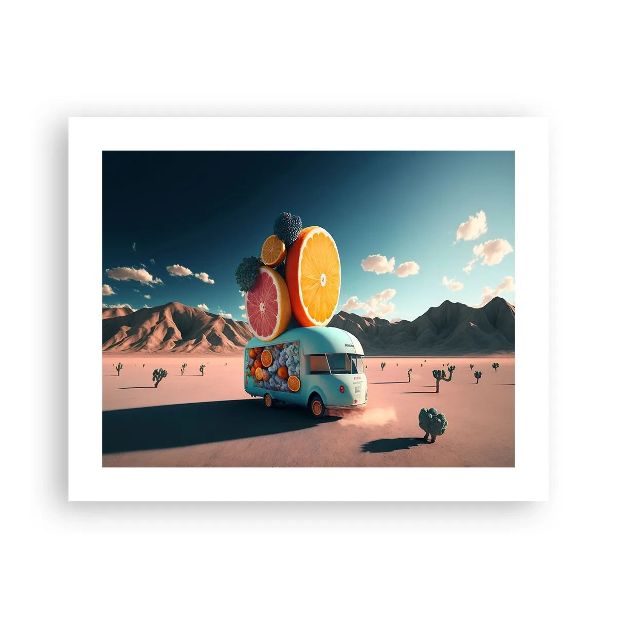 Plakat - Smak wakacji - 50x40 cm