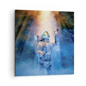 Obraz na płótnie - Wreszcie u celu - 50x50 cm