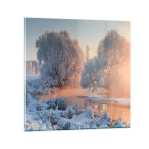 Obraz na szkle - Wszystko w słonecznym lśni krysztale - 70x70 cm