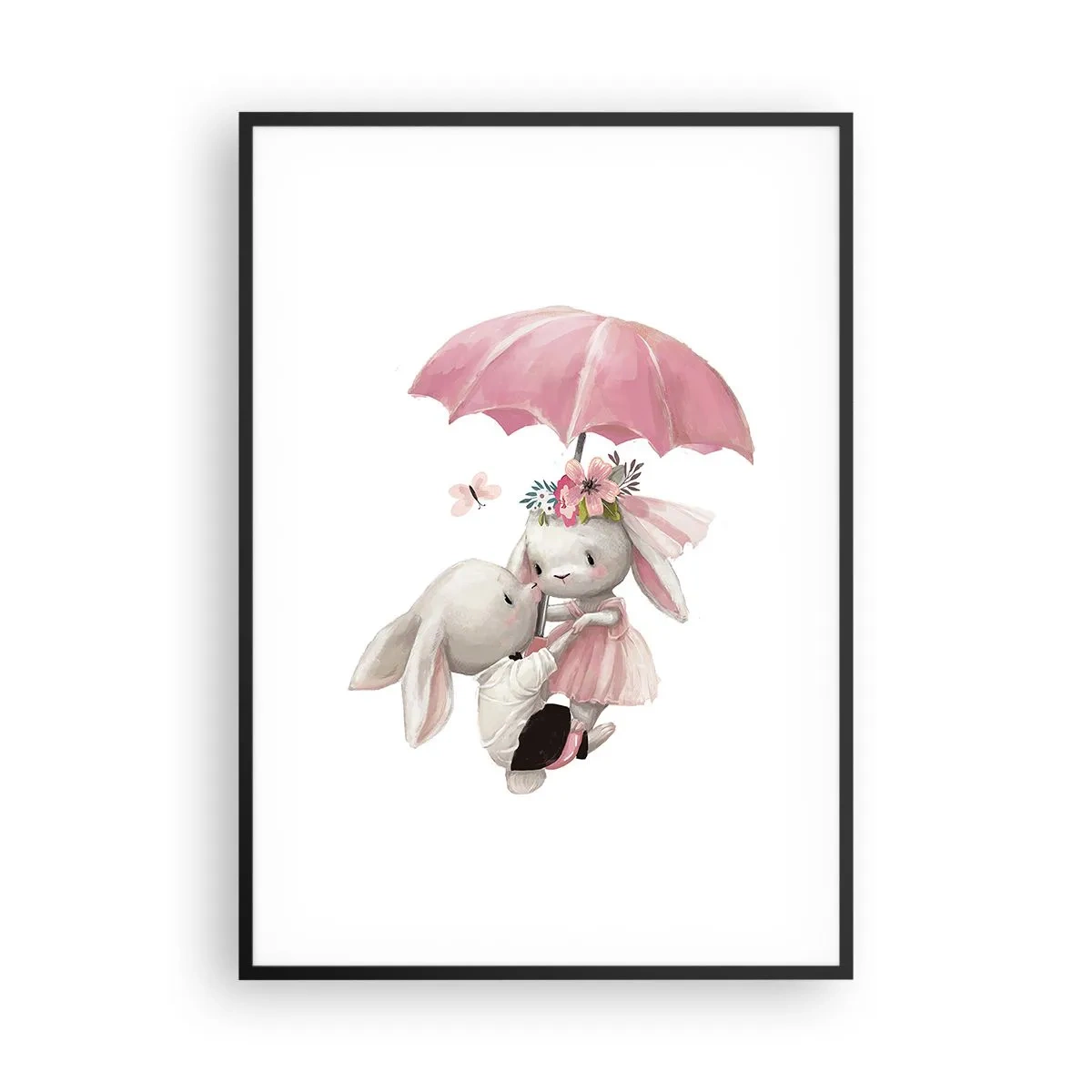 Plakat w czarnej ramie - To właśnie miłość - 70x100 cm