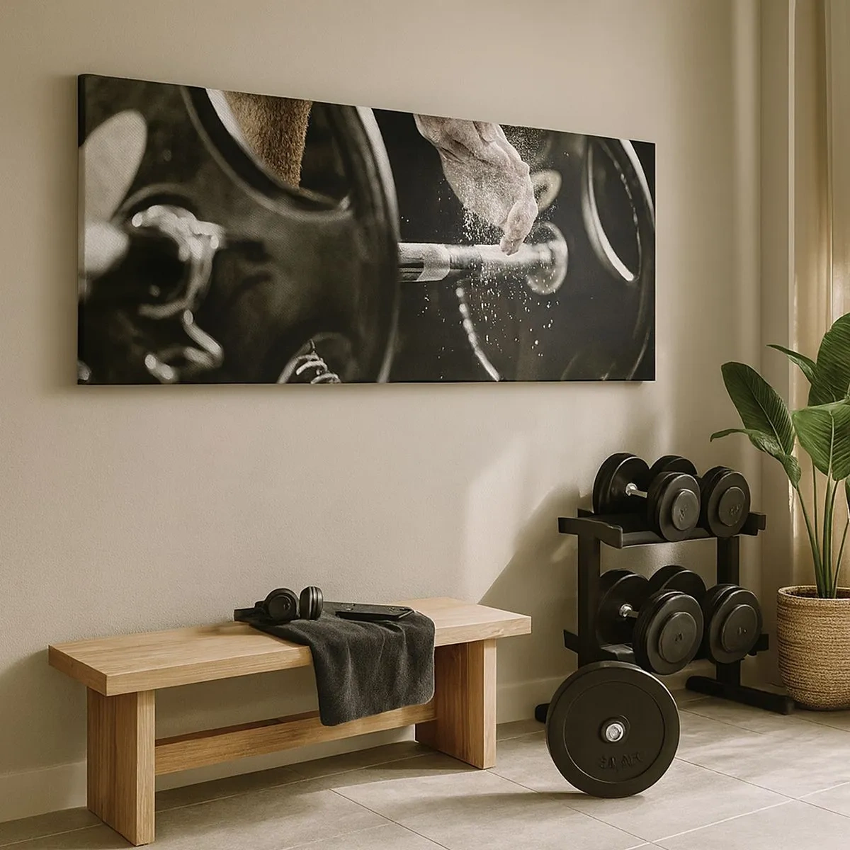 Obraz na płótnie - Wyzwanie podjęte! - 100x40 cm