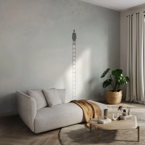 Fototapeta Premium Sand - Wznieś się ponadto - Abstrakcja, Mężczyzna, Sztuka - 200x140 cm