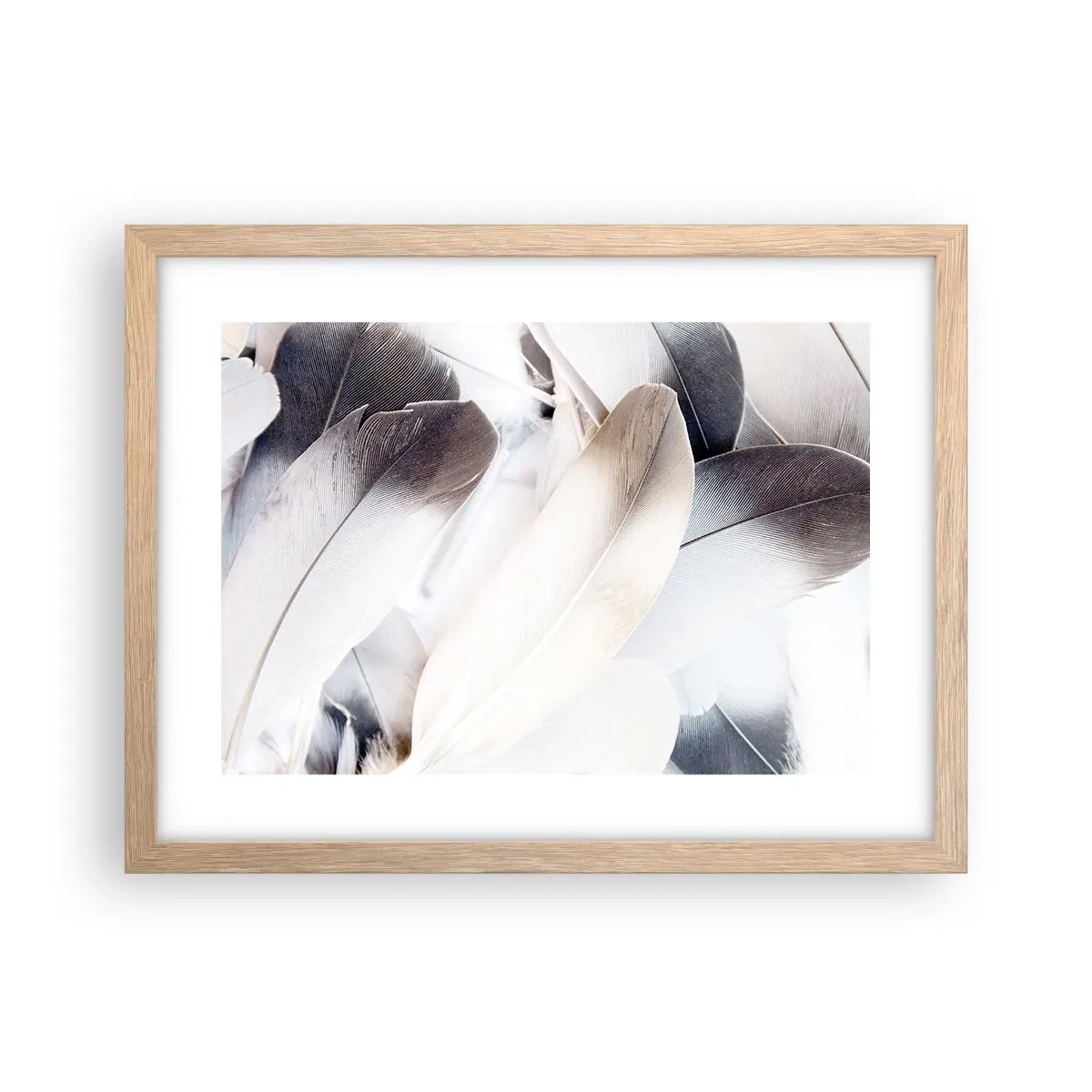Plakat w ramie jasny dąb - Niemal anielskie - 40x30 cm