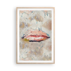 Plakat w ramie jasny dąb - Budzi zmysły - 61x91 cm