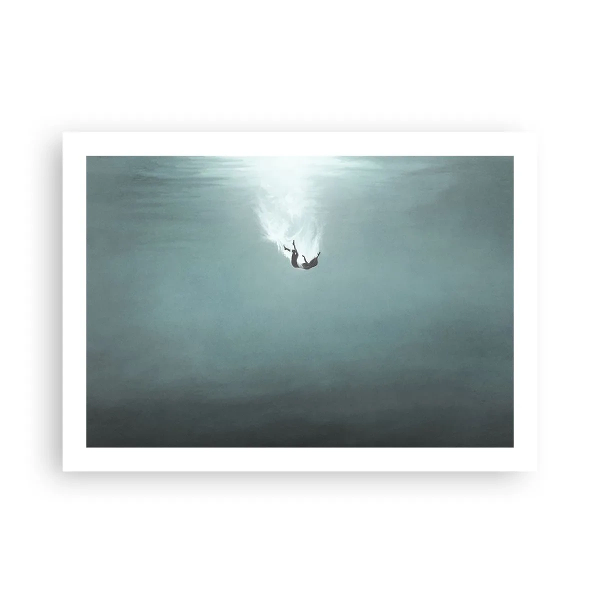 Plakat - W objęciach oceanu - 70x50 cm