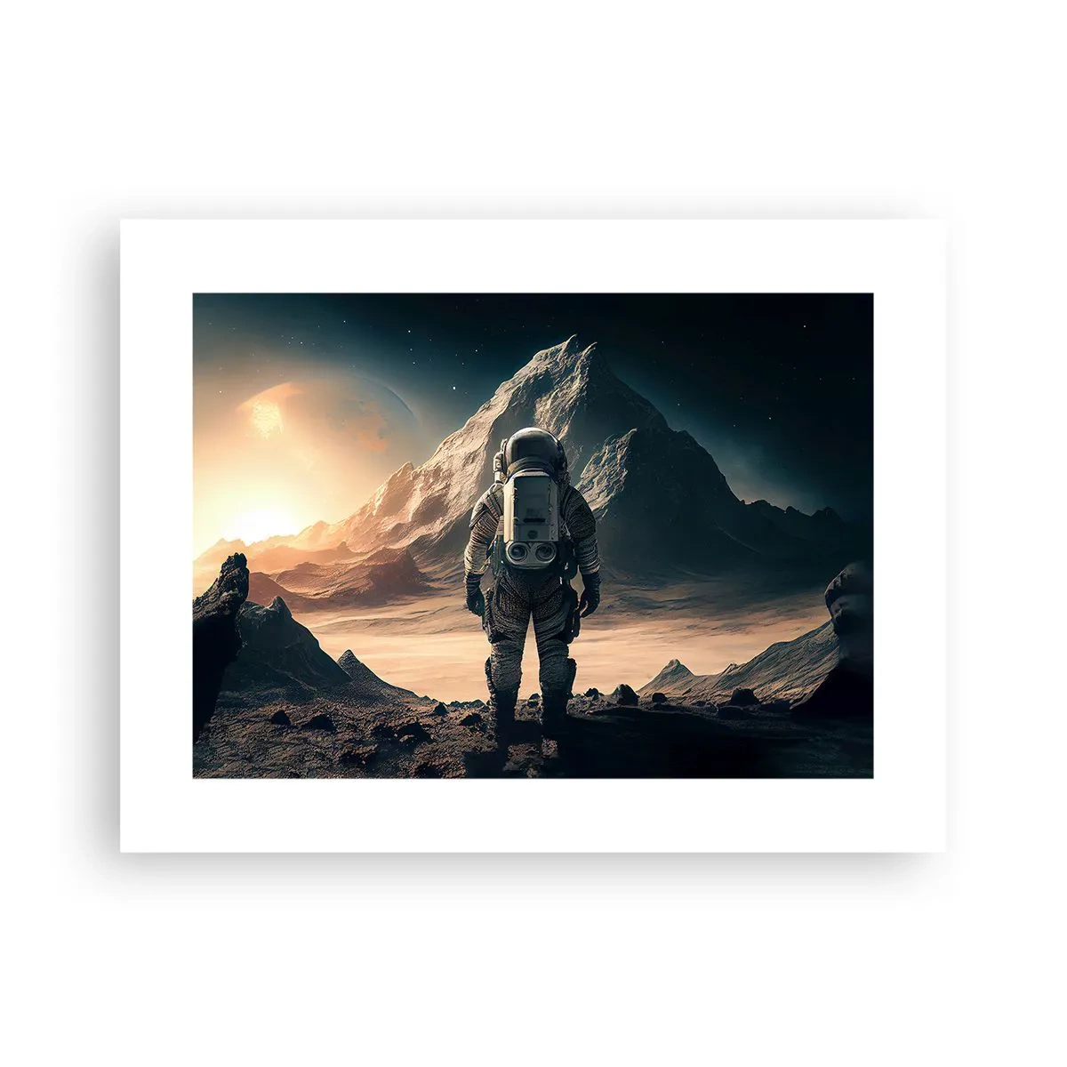 Plakat - Nowe wyzwanie - 40x30 cm