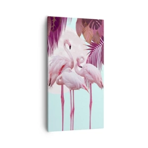Obraz na płótnie - Trzy ptasie gracje - 55x100 cm