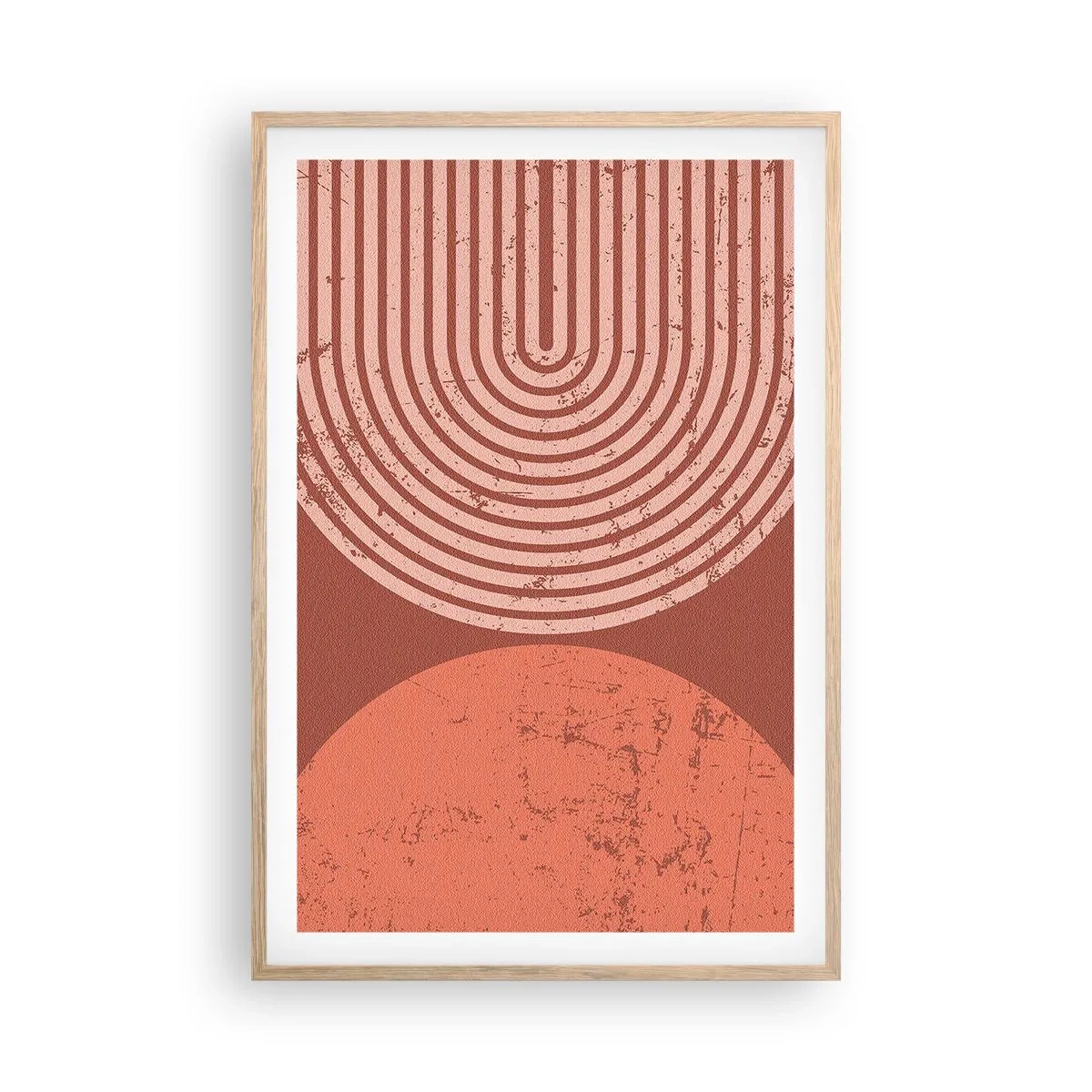 Plakat w ramie jasny dąb - Bliska relacja - 61x91 cm