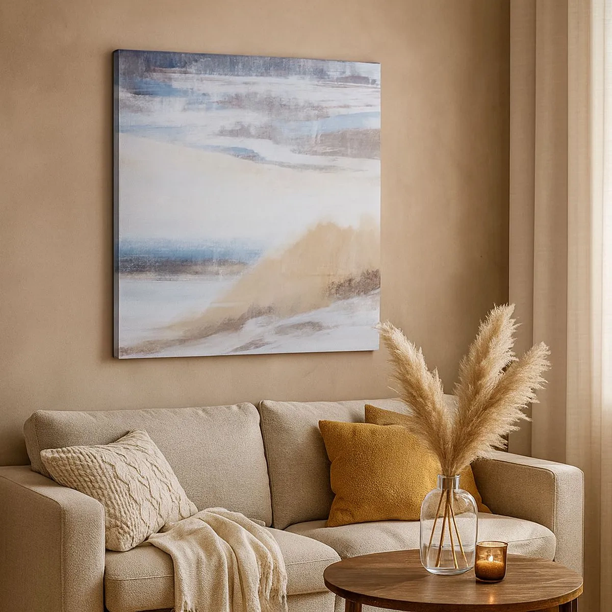 Obraz na płótnie - Zimowa kompozycja - 30x30 cm