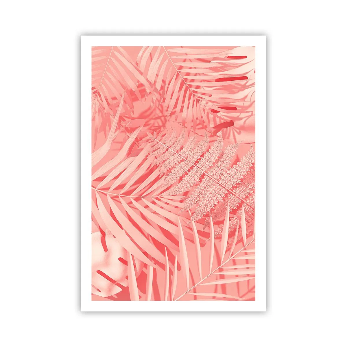 Plakat - Różowy koncept - 61x91 cm