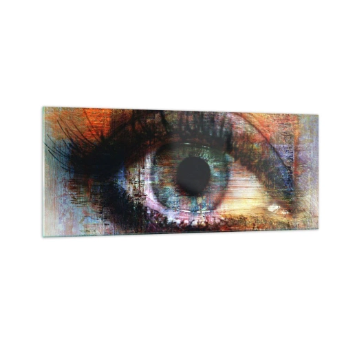 Obraz na szkle - Można zajrzec w duszę - 100x40 cm