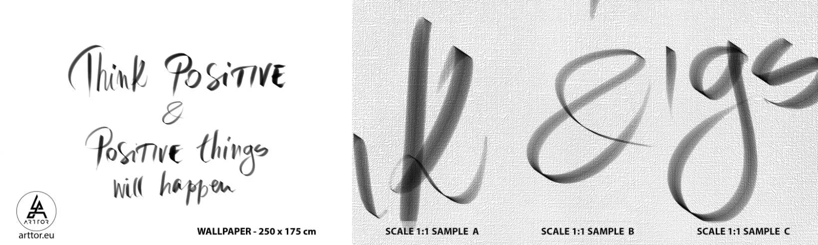 Fototapeta Próbka Premium Canvas - Jak żyć? - Typografia, Afirmacja, Maksyma - 100x30 cm