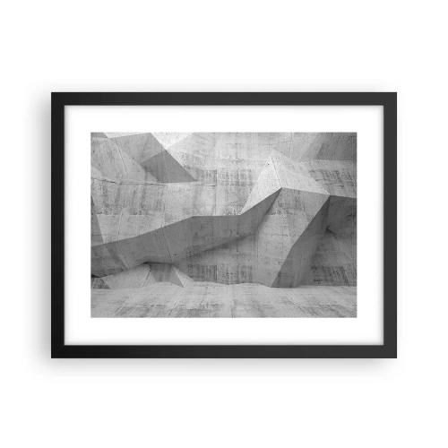 Plakat w czarnej ramie - Prawdziwe wyzwanie - 40x30 cm