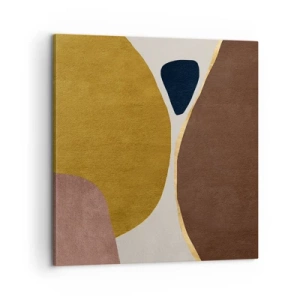 Obraz na płótnie - Abstrakcja – miejsce w przestrzeni - 60x60 cm