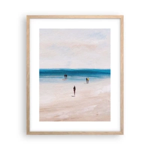Plakat w ramie jasny dąb - Naturalna potrzeba - 40x50 cm