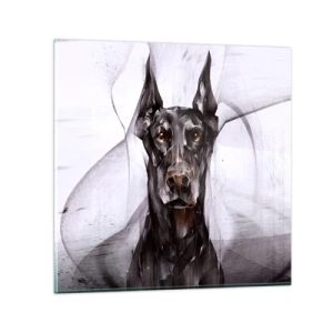 Obraz na szkle - Szlachetnie urodzony - 70x70 cm