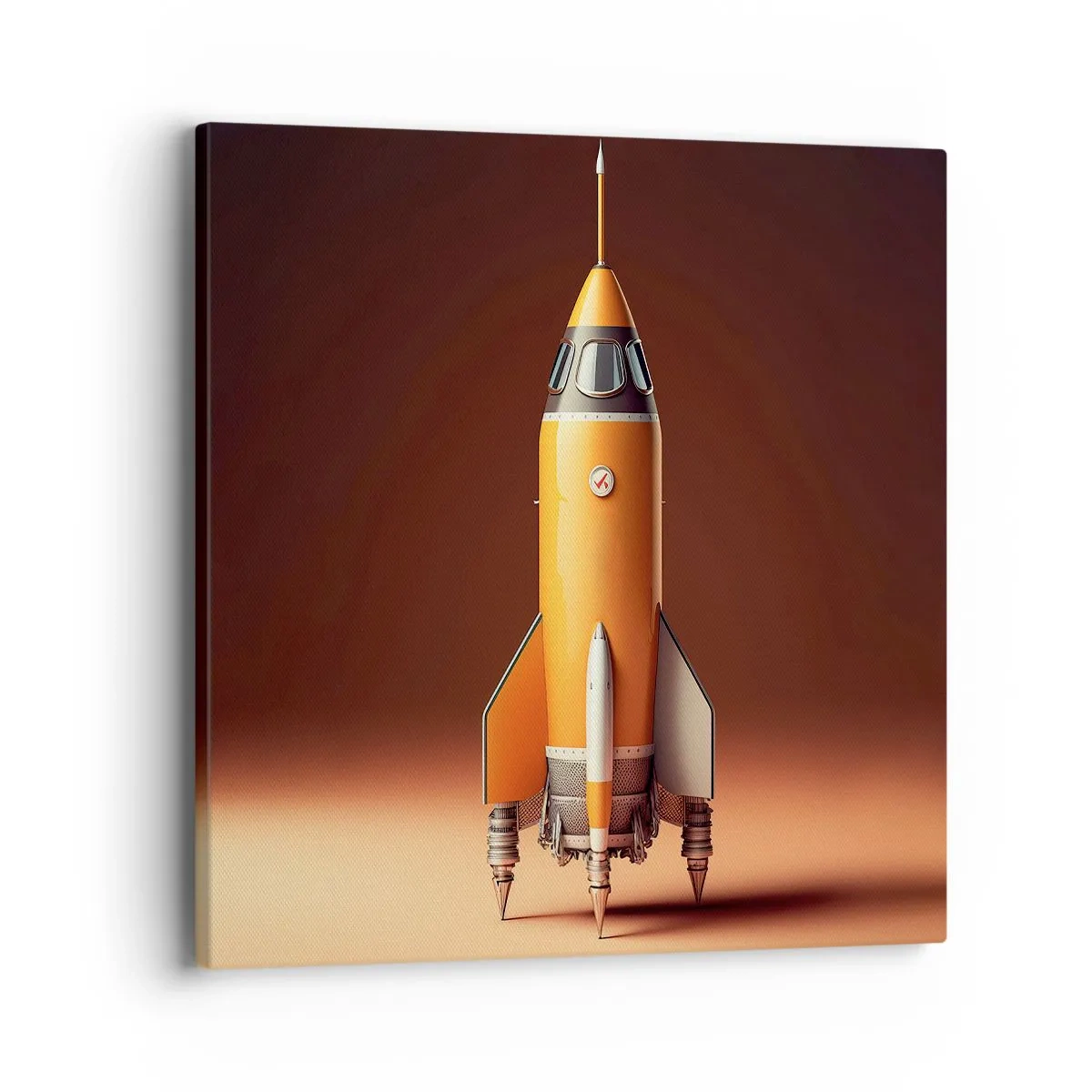 Obraz na płótnie - Zaczyna się od marzenia - 40x40 cm