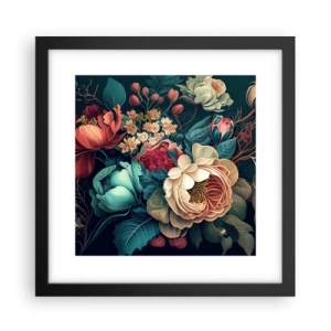 Plakat w czarnej ramie - XIX-wieczny czar - 30x30 cm