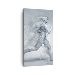 Obraz na płótnie - Energia krystalicznie czysta - 45x80 cm