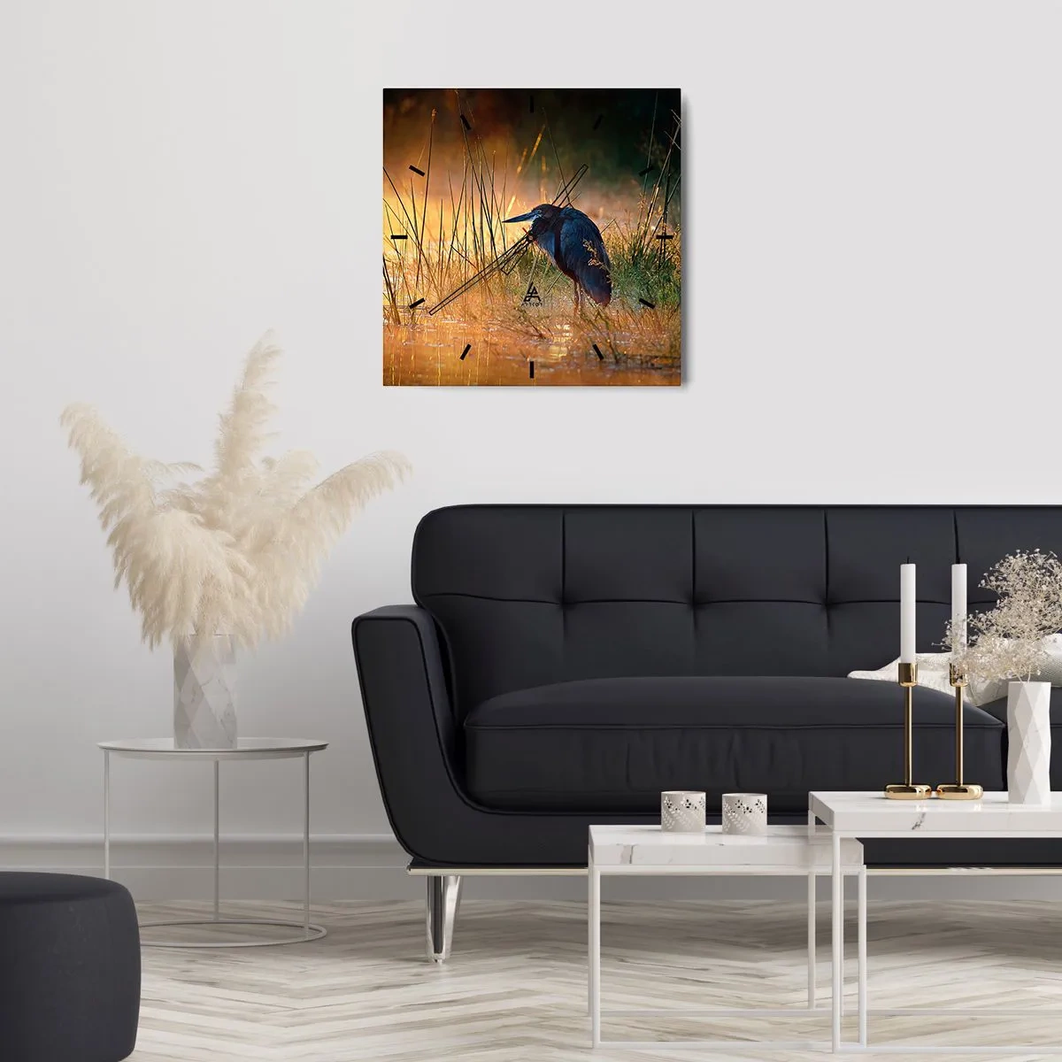 Zegar ścienny - No dajcie mi spokój z tymi zdjęciami - 40x40 cm