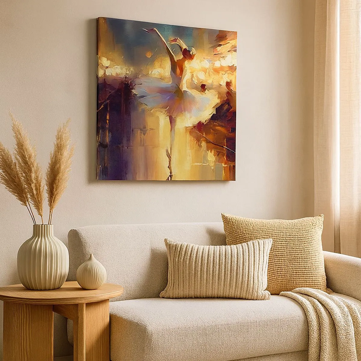 Obraz na płótnie - Cud na ulicy - 30x30 cm