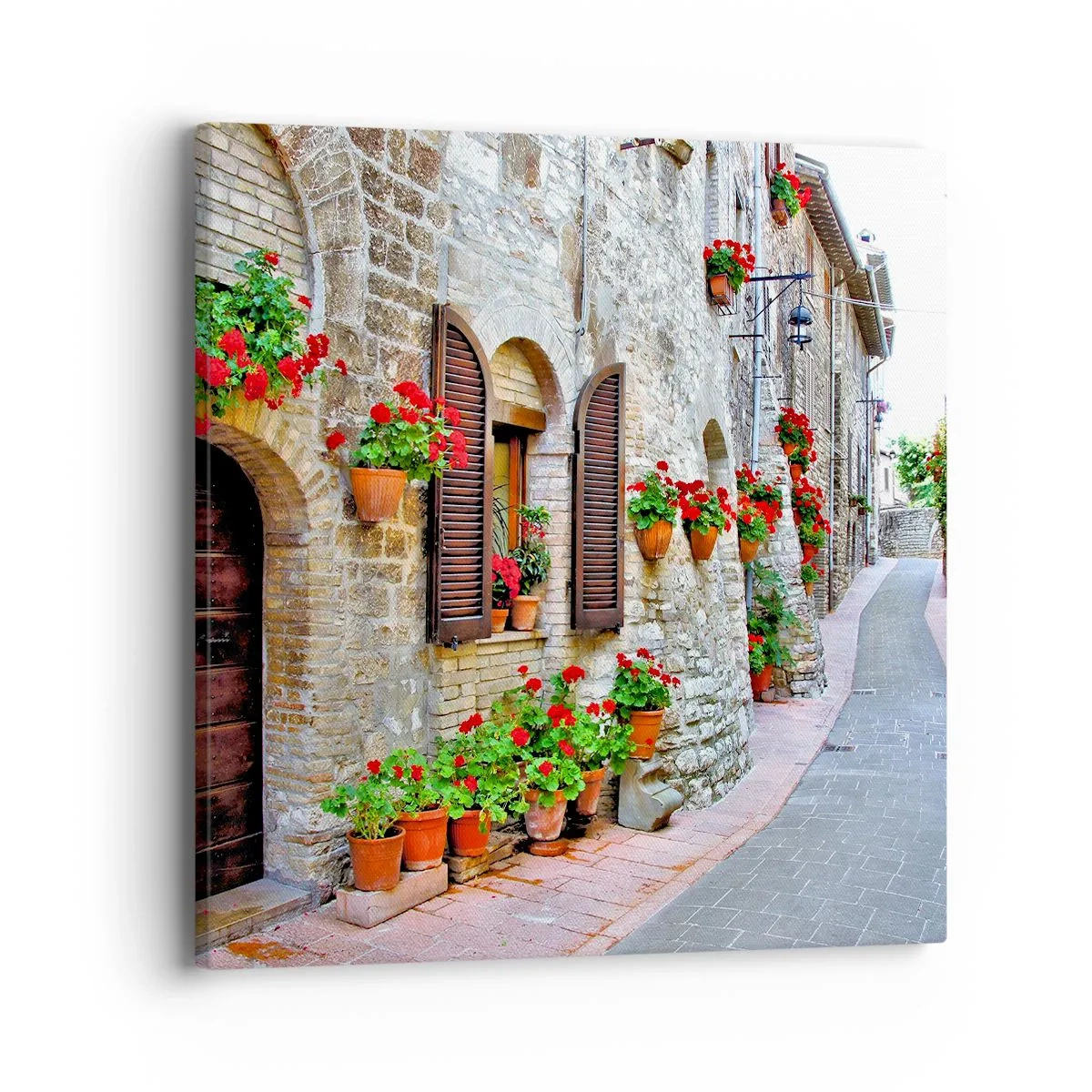 Obraz na płótnie - Włoskie klimaty - 40x40 cm