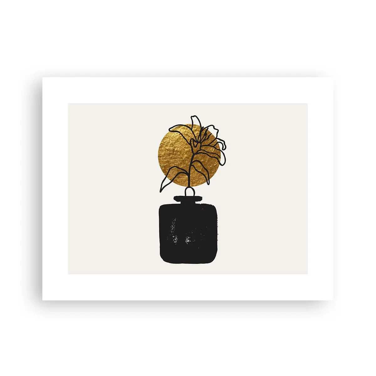 Plakat - Piękno na wagę złota - 40x30 cm