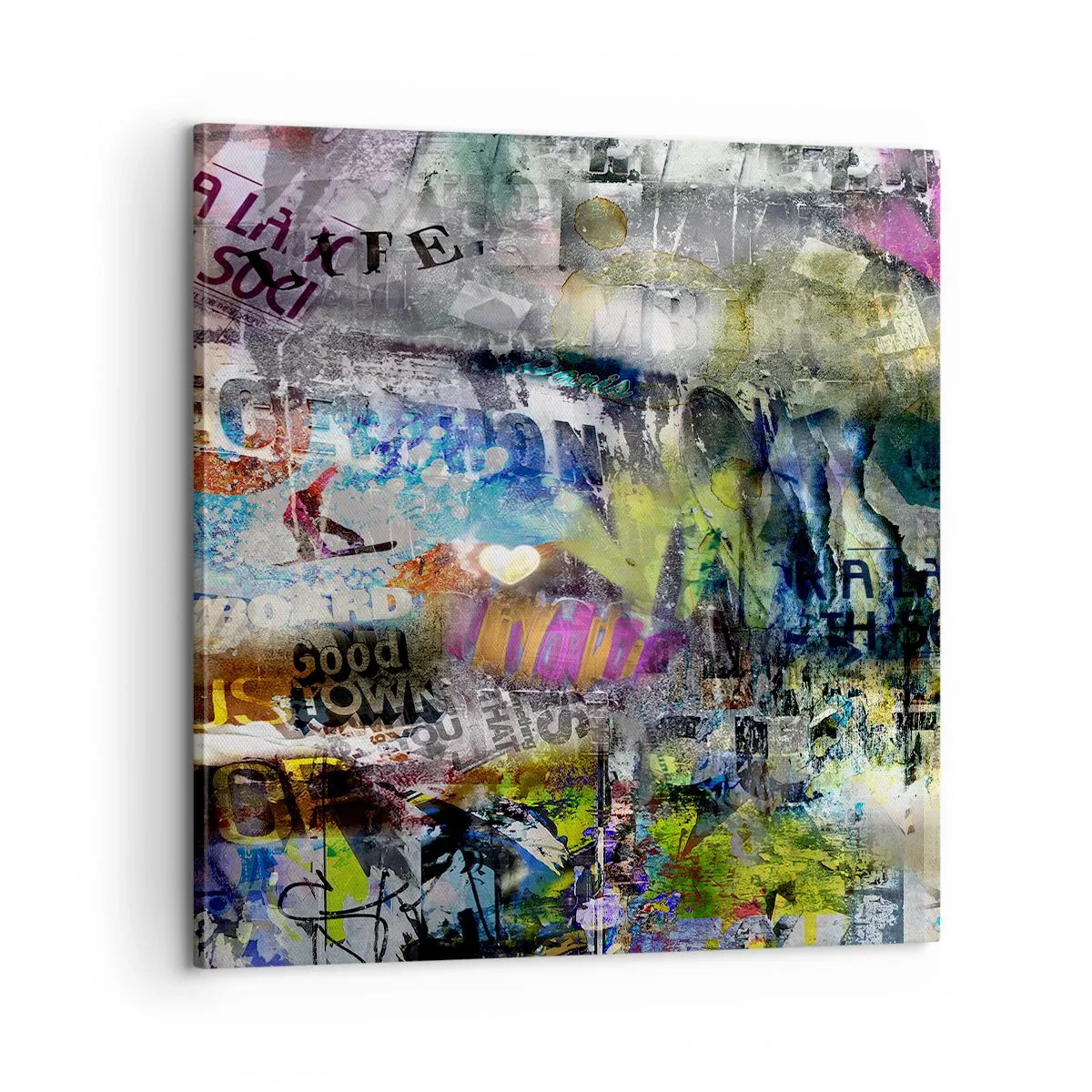 Obraz na płótnie - Kolaż wspomnień - 60x60 cm