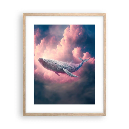 Plakat w ramie jasny dąb - Przetrzyj oczy - 40x50 cm