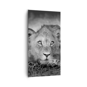 Obraz na płótnie - Królewskie szczenię - 65x120 cm