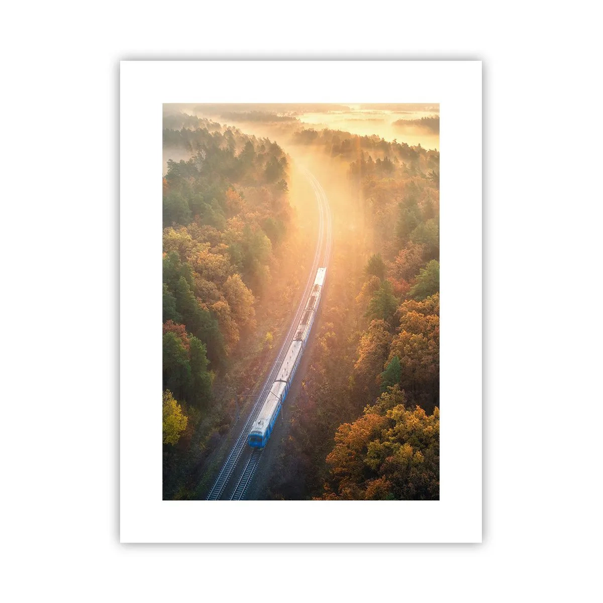 Plakat - Jesienna podróż - 30x40 cm