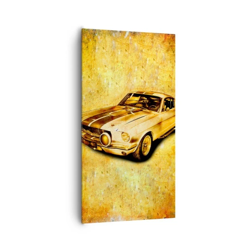 Obraz na płótnie - Szalone lata 70. - 65x120 cm