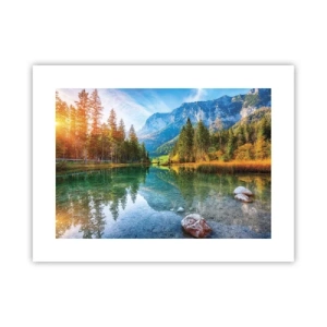 Plakat - Łagodność jesieni - 40x30 cm