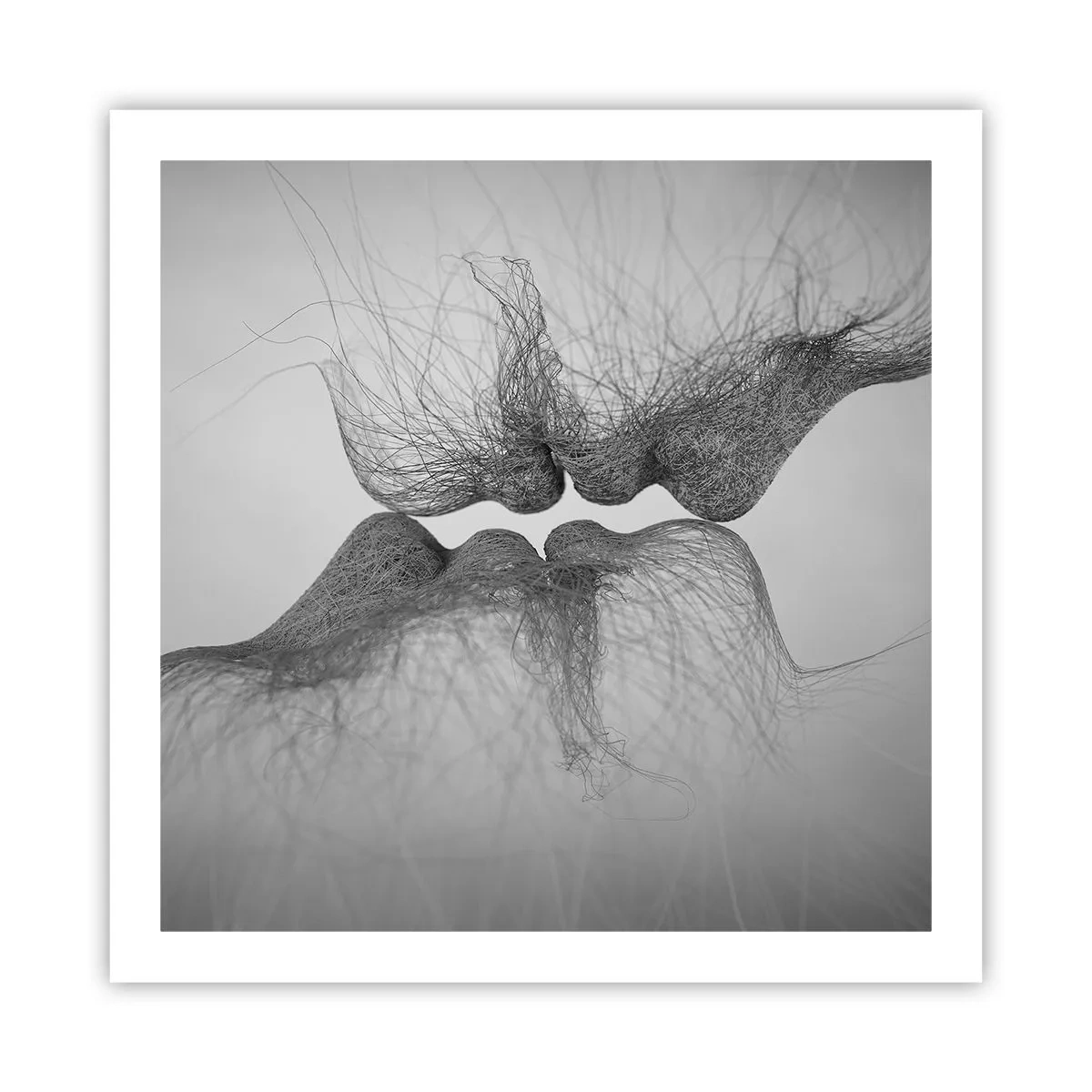 Plakat - Pocałunek wiatru - 60x60 cm