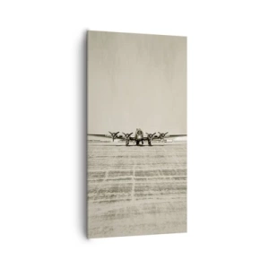 Obraz na płótnie - Jak zawsze gotowy - 65x120 cm