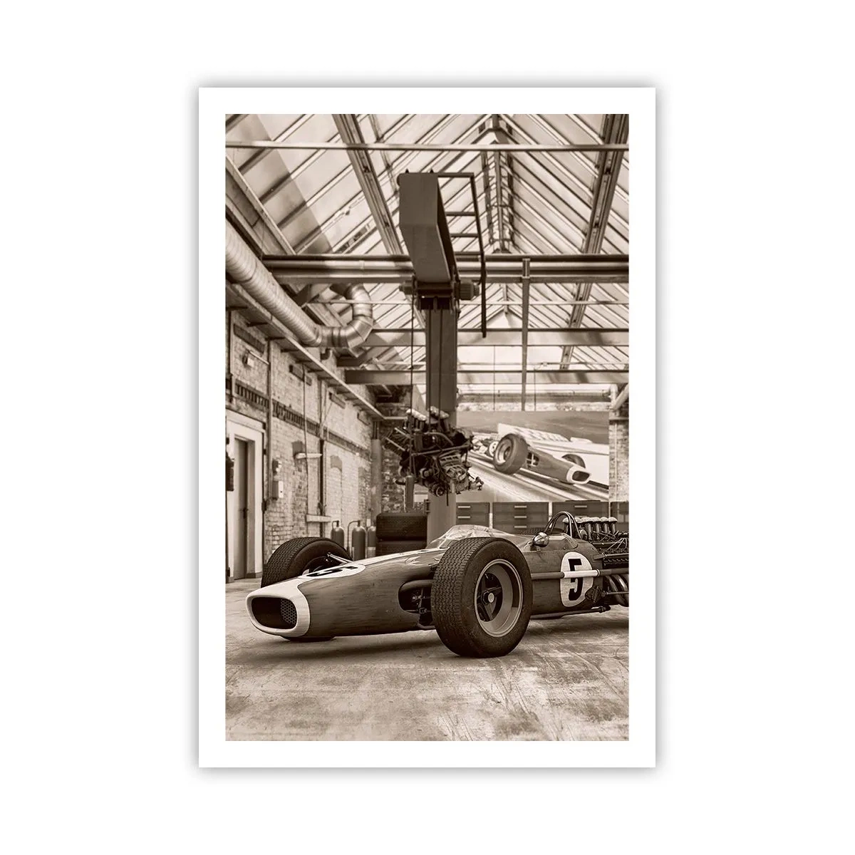 Plakat - Odpoczynek zwycięzcy - 61x91 cm