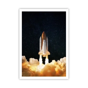 Plakat - Ad astra! - 70x100 cm