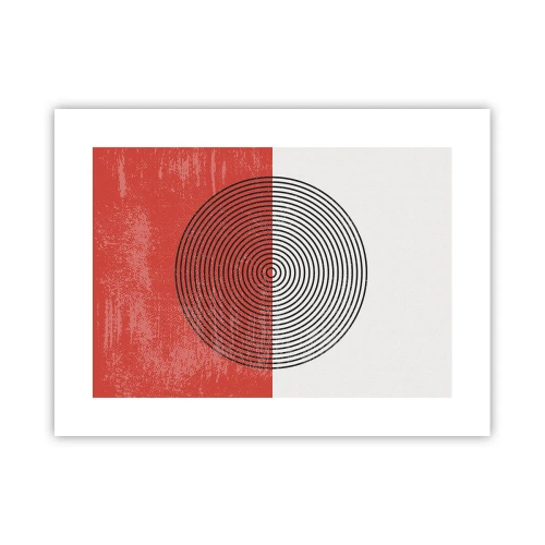 Plakat - W samo sedno - 40x30 cm