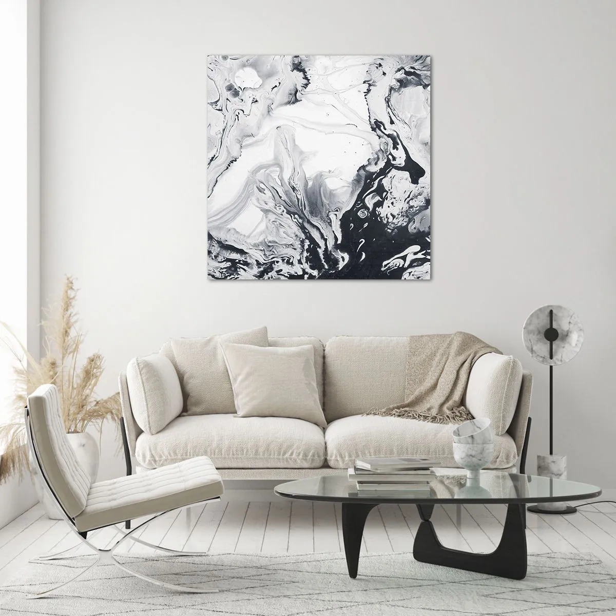 Obraz na szkle - Wnętrze Ziemi - 40x40 cm