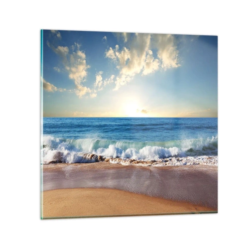 Obraz na szkle - Ruch i bezruch zarazem - 40x40 cm