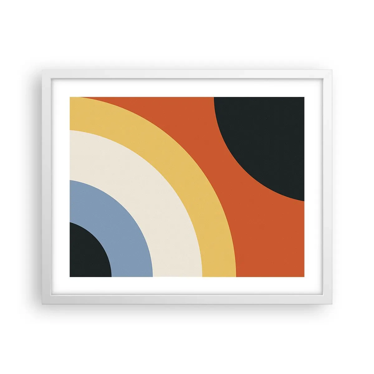 Plakat w białej ramie - Ku sobie - 50x40 cm