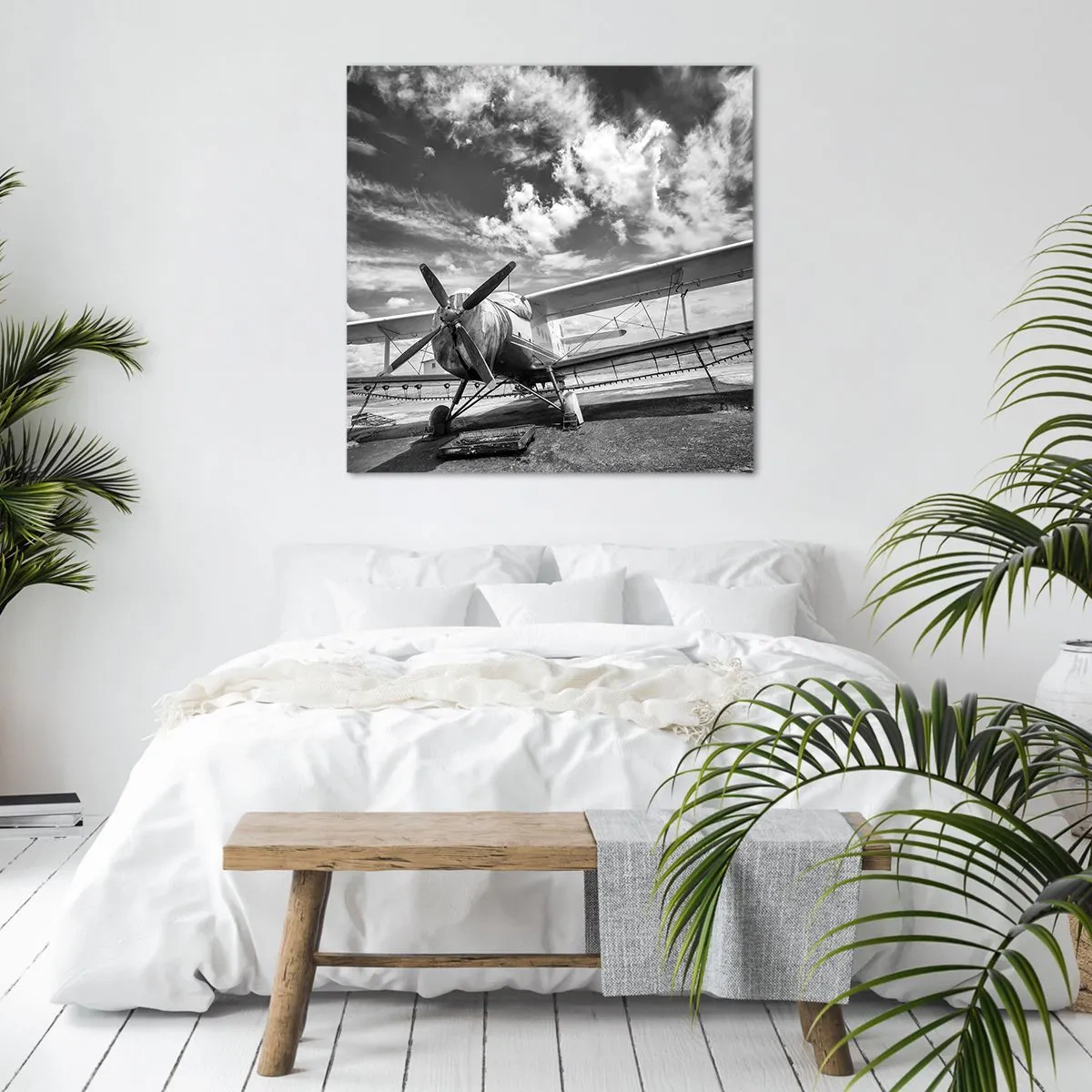 Obraz na płótnie - Nie mogę się doczekać! - 60x60 cm