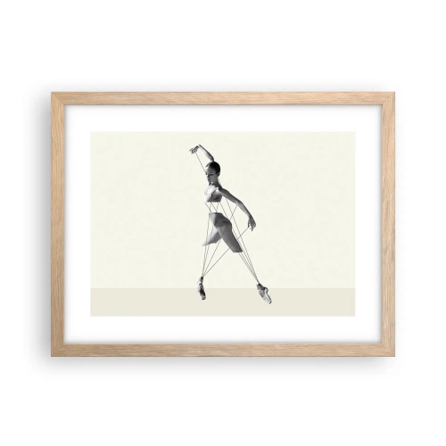 Plakat w ramie jasny dąb - W teatrze świata - 40x30 cm