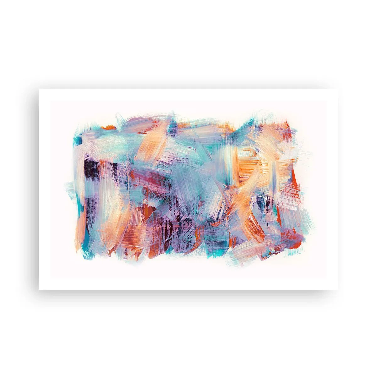 Plakat - Kolorowy bałagan - 91x61 cm