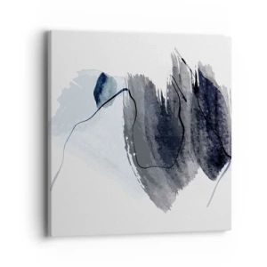 Obraz na płótnie - Intensywność i ruch - 40x40 cm