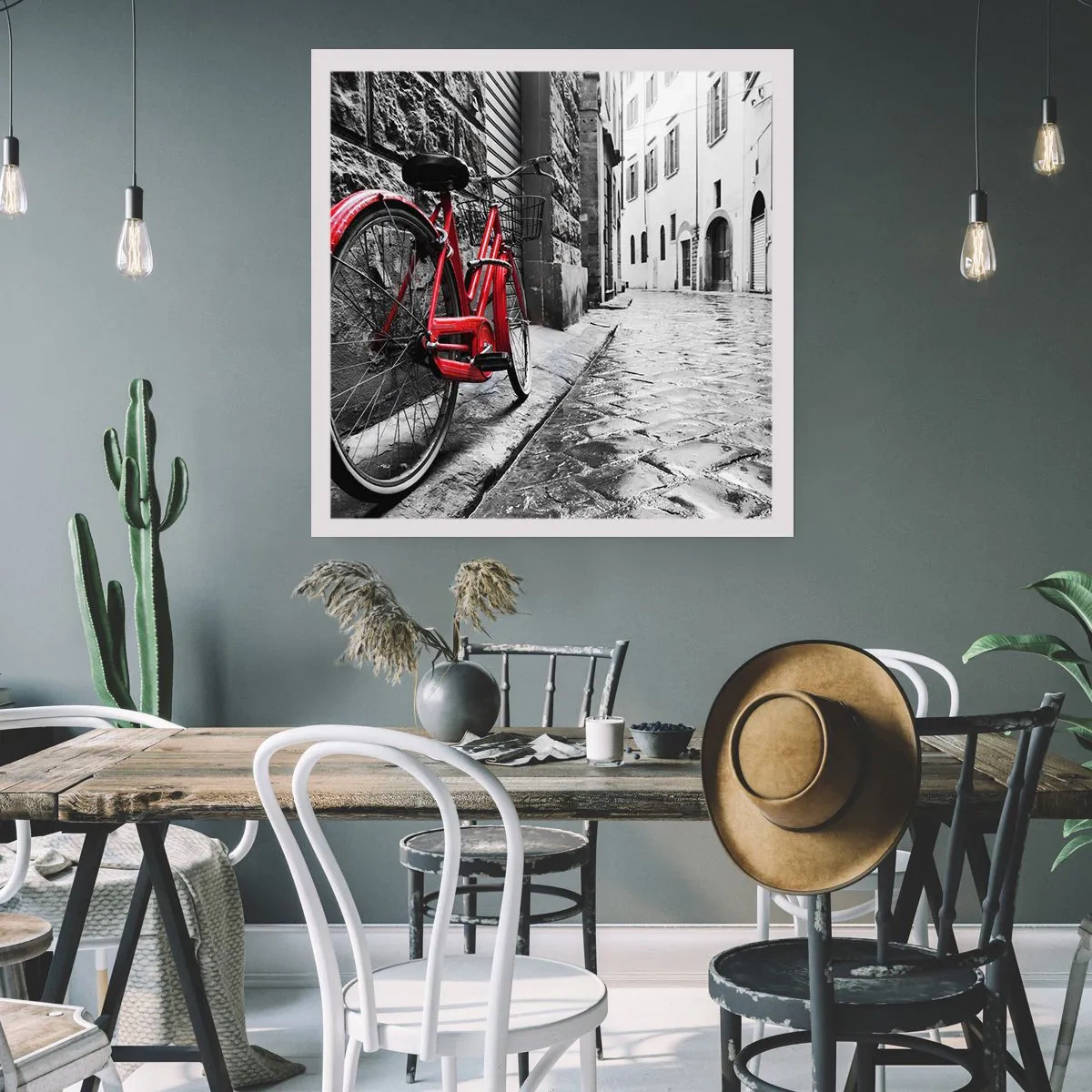 Plakat - Prawdziwe piękno się nie starzeje - 60x60 cm