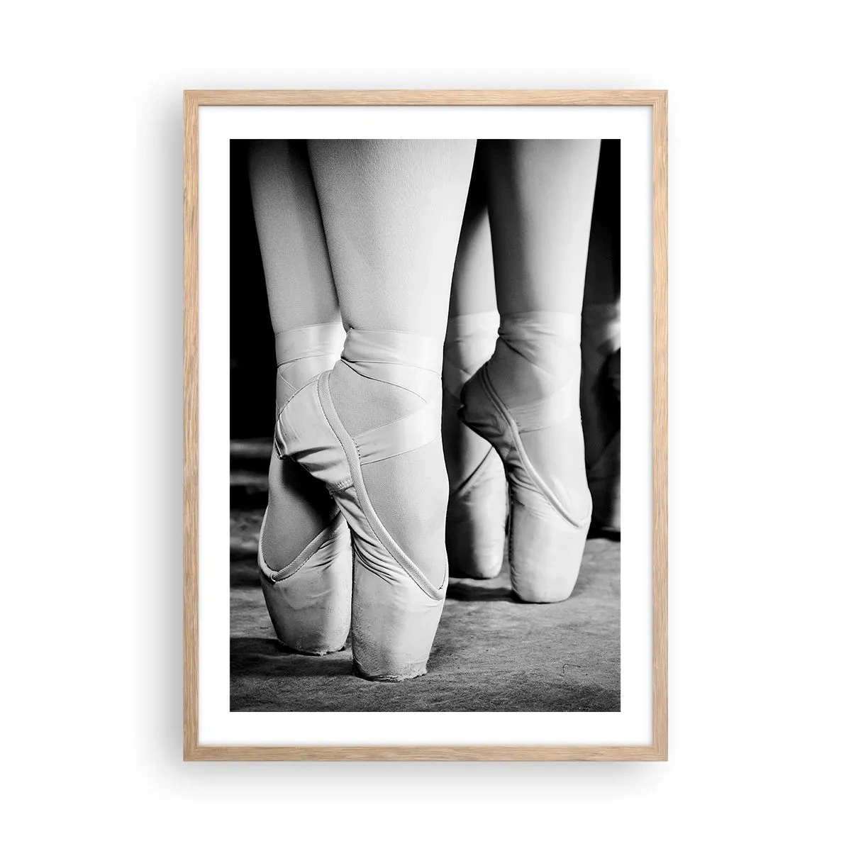 Plakat w ramie jasny dąb - Razem, lekko - 50x70 cm