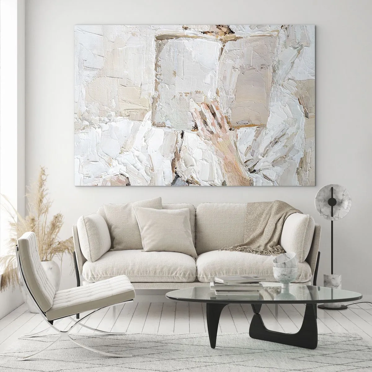 Obraz na szkle - W innym świecie - 70x50 cm